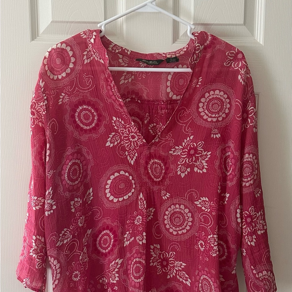 Women's Pink Eddie Bauer Top